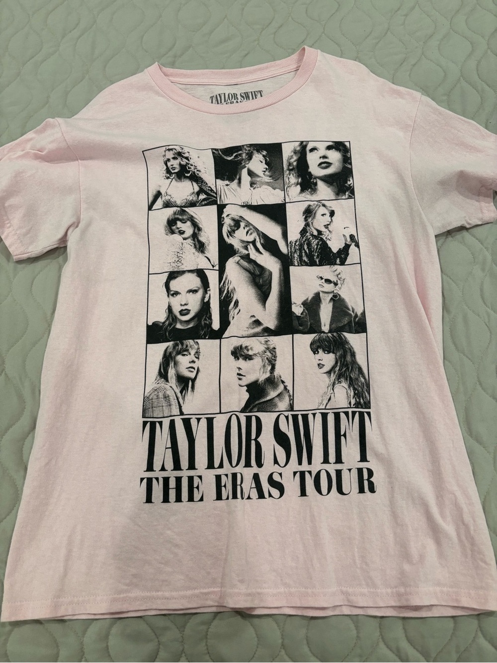 Taylor Swift Light Pink 'The Eras Tour' Graphic Tee